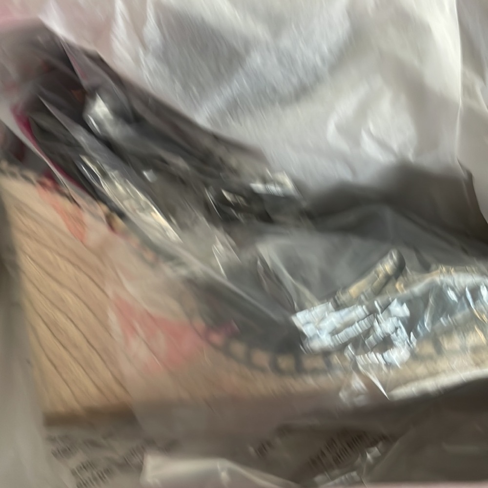 Nib Connie Wedge in black & cream closed toe Sz 10 - Picture 5 of 5